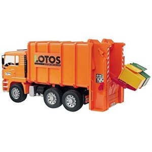 camion della spazzatura MAN (verde)
