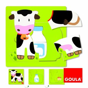 Puzzle 3 Livelli Gallina