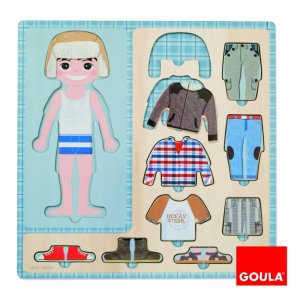 Puzzle Vestire Bambina