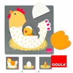 Puzzle 3 Livelli Gallina