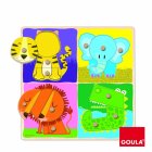 Puzzle Animali Giungla